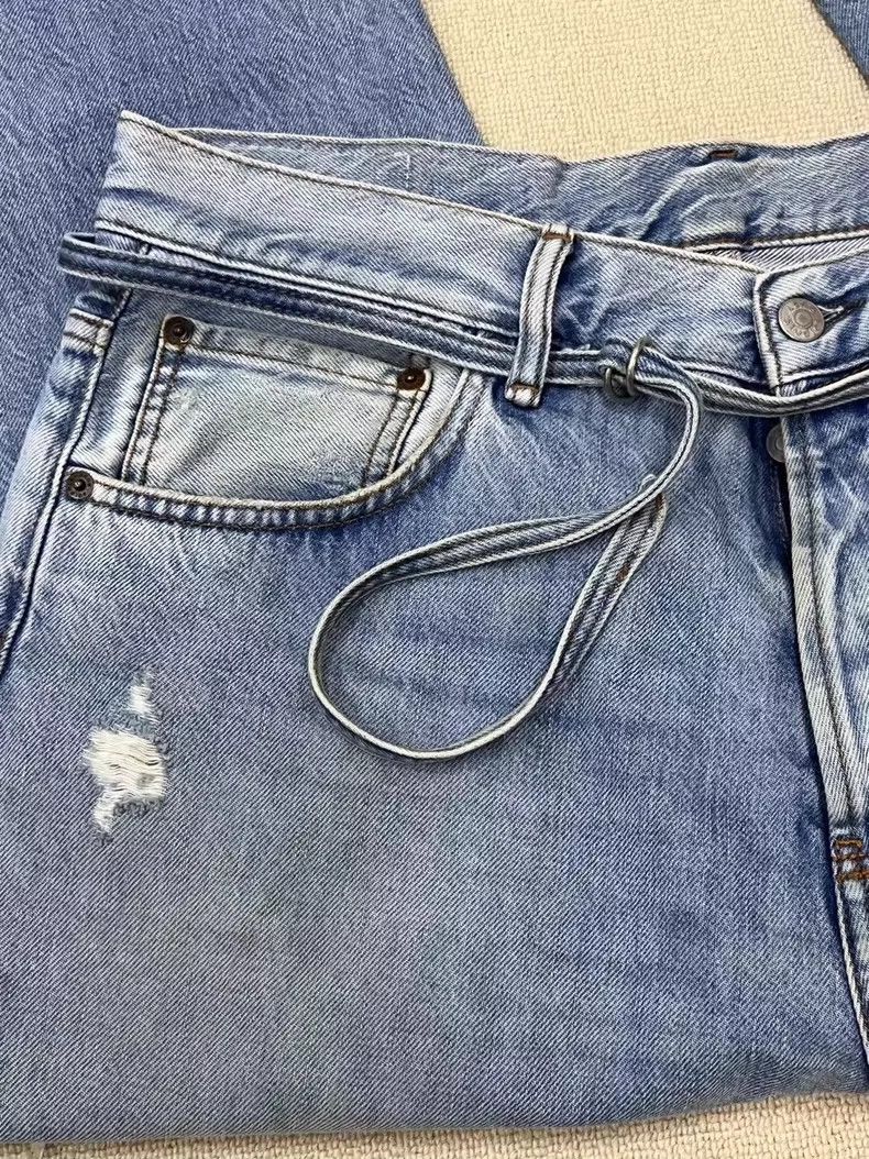 Acne Studios Acne Studios 1991 Wide Leg Denim Pants-yf Size US 32 / EU 48 - 3 Thumbnail