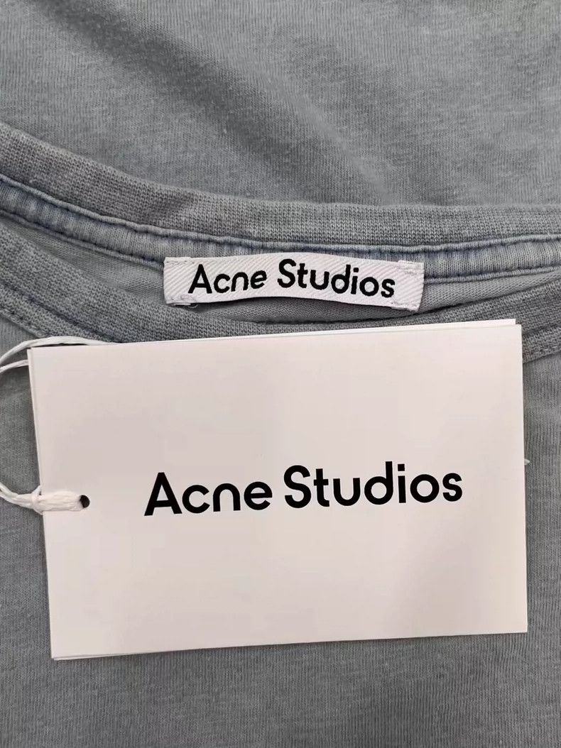 Acne Studios Acne Studios Faded Logo Short Sleeve T-Shirt-yf Size US XS / EU 42 / 0 - 4 Thumbnail