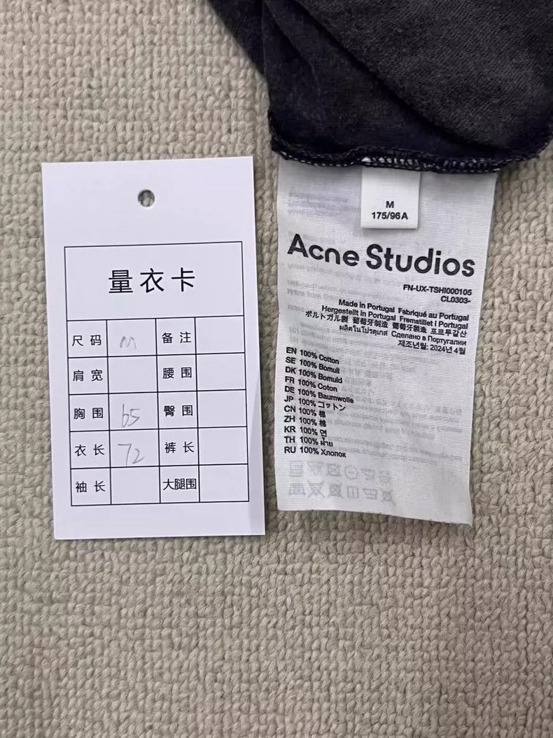 Acne Studios Acne Studios Relaxed Short Sleeve T-Shirt-yf Size US M / EU 48-50 / 2 - 5 Thumbnail