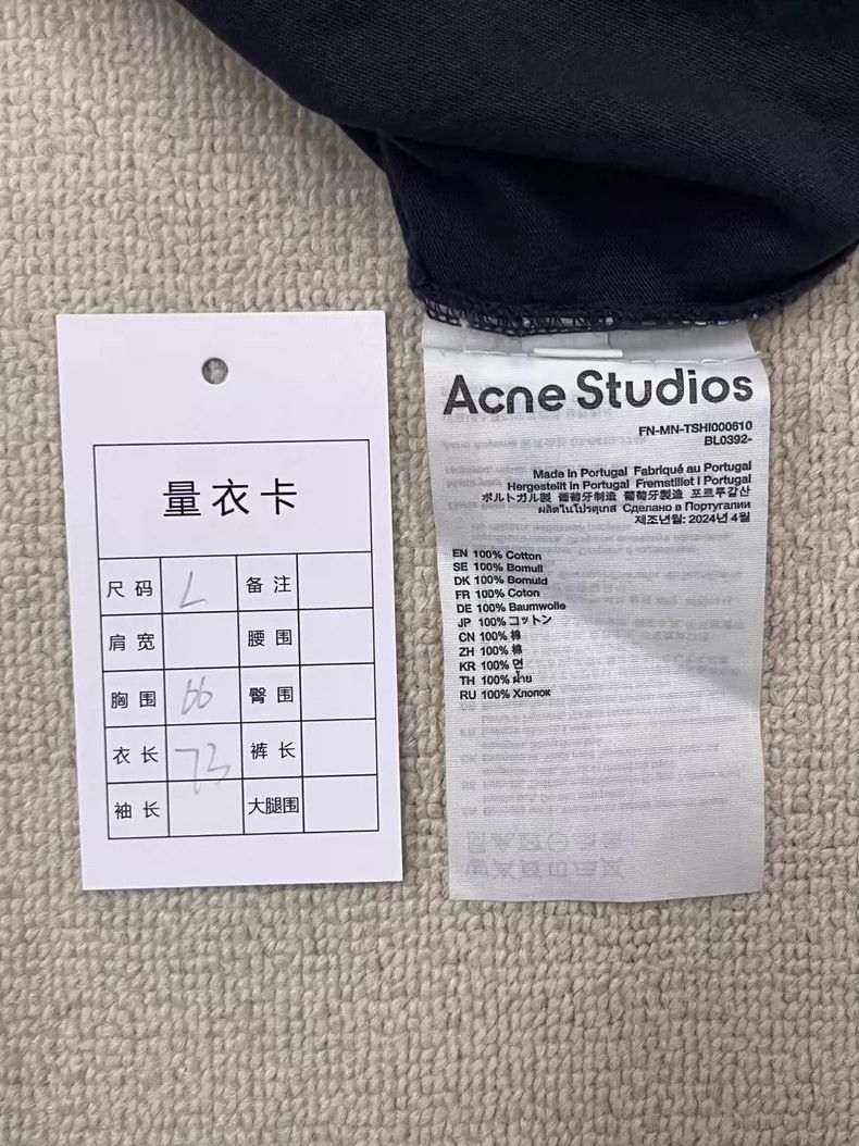 Acne Studios Acne Studios Graphic Short Sleeve T-Shirt-yf Size US L / EU 52-54 / 3 - 5 Thumbnail