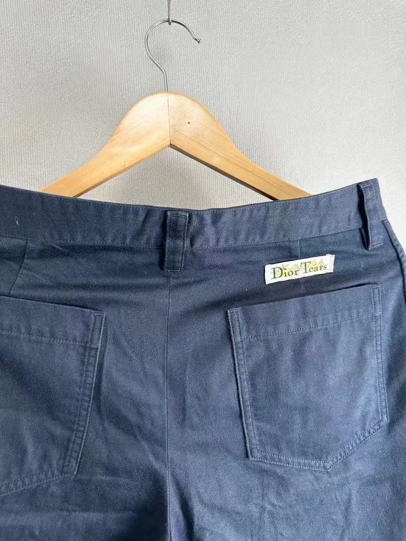 Dior Dior Denim Tears Dark Blue Cargo Shorts-yf Size US 44 / EU 60 - 4 Thumbnail