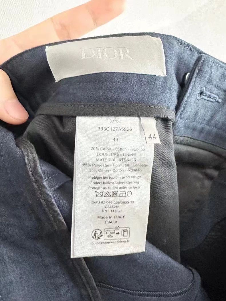 Dior Dior Denim Tears Dark Blue Cargo Shorts-yf Size US 44 / EU 60 - 5 Thumbnail