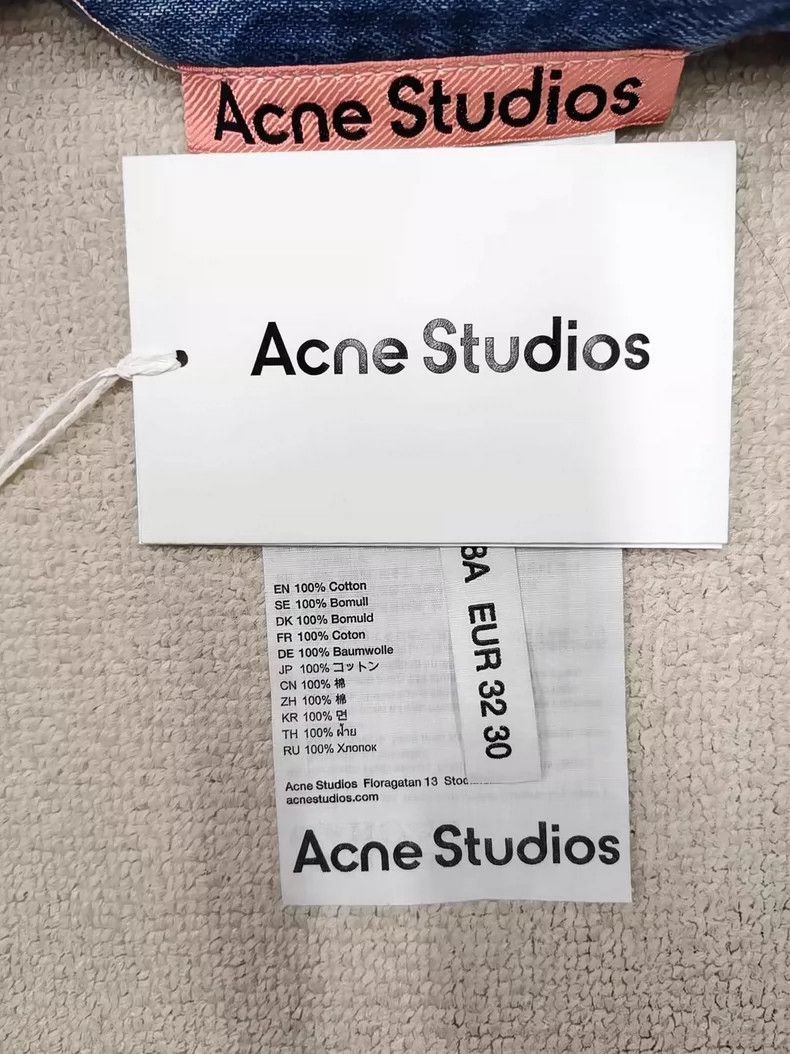 Acne Studios Acne Studios Distressed Loose Fit Jeans-yf Size US 32 / EU 48 - 4 Thumbnail
