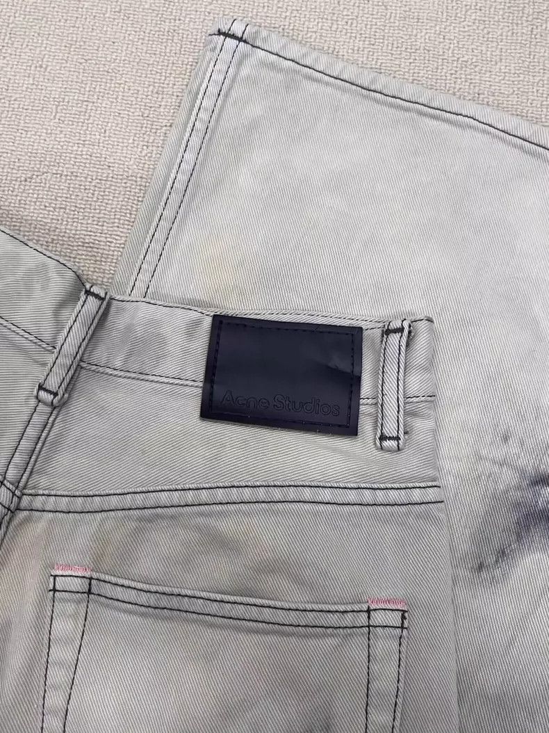 Acne Studios Acne Studios High-Waist Wide-Leg Jeans-yf Size US 26 / EU 42 - 3 Thumbnail