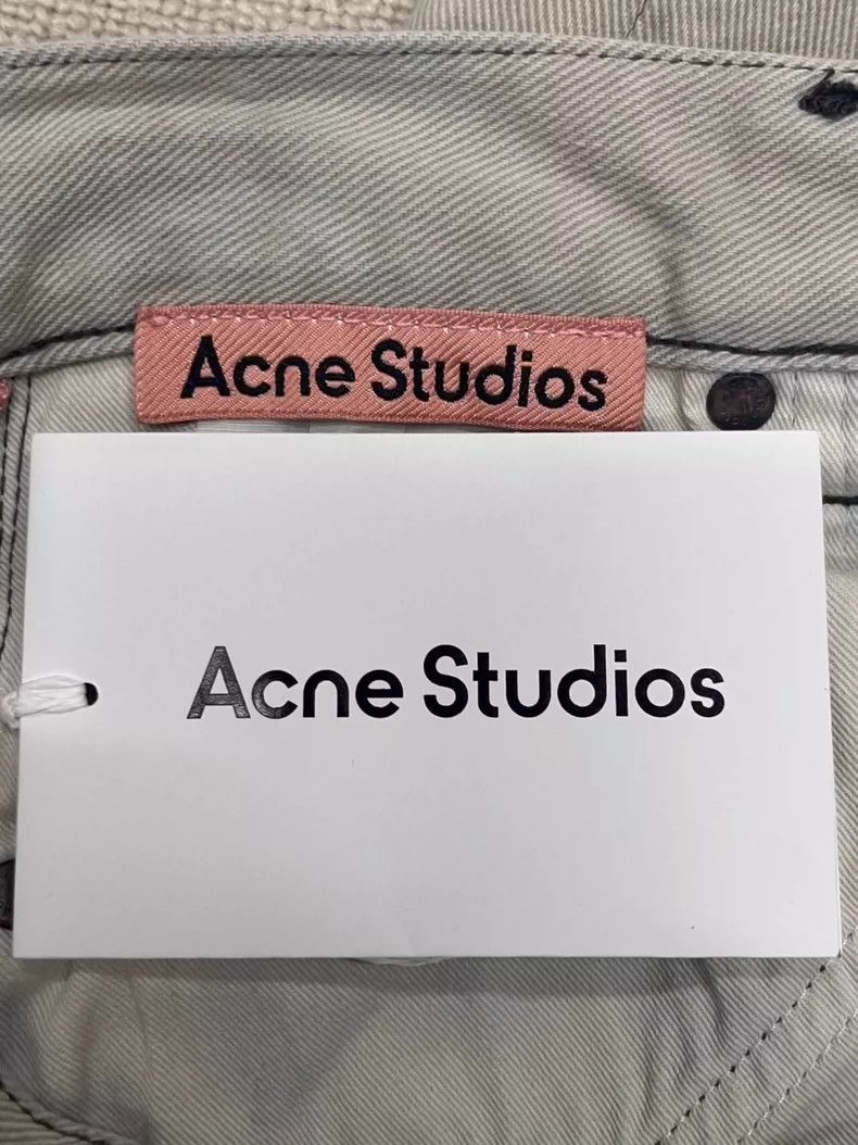Acne Studios Acne Studios High-Waist Wide-Leg Jeans-yf Size US 26 / EU 42 - 4 Thumbnail