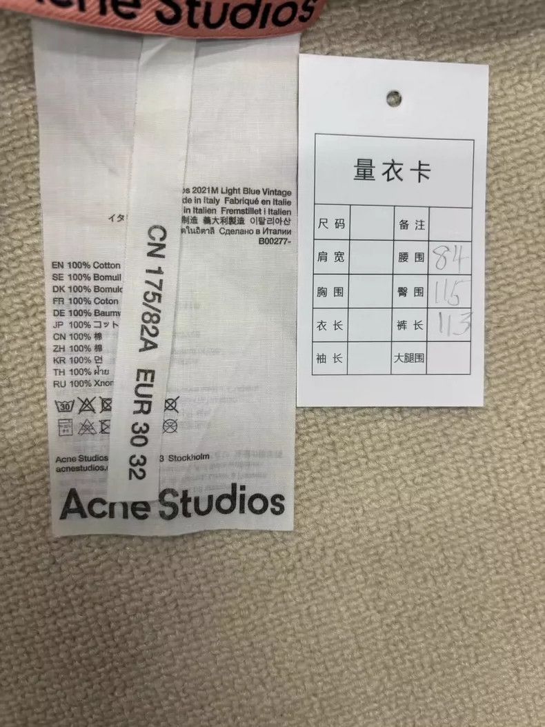 Acne Studios Acne Studios Wide Leg Denim Jeans-yf Size US 30 / EU 46 - 5 Thumbnail