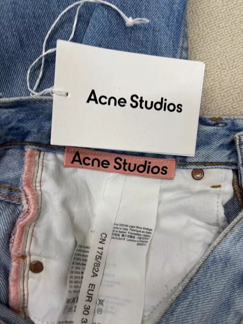 Acne Studios Acne Studios Wide Leg Denim Jeans-yf Size US 30 / EU 46 - 4 Thumbnail