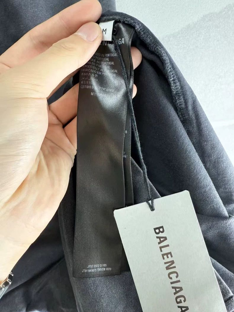 Balenciaga Balenciaga Black Vintage Short Sleeve T-Shirt-yf Size US L / EU 52-54 / 3 - 4 Thumbnail
