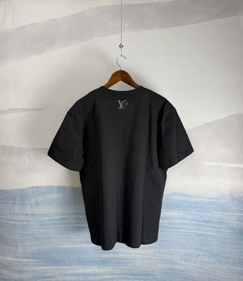 Louis Vuitton Louis Vuitton Black Gradient Short Sleeve Shirt-yf Size US XL / EU 56 / 4 - 3 Thumbnail