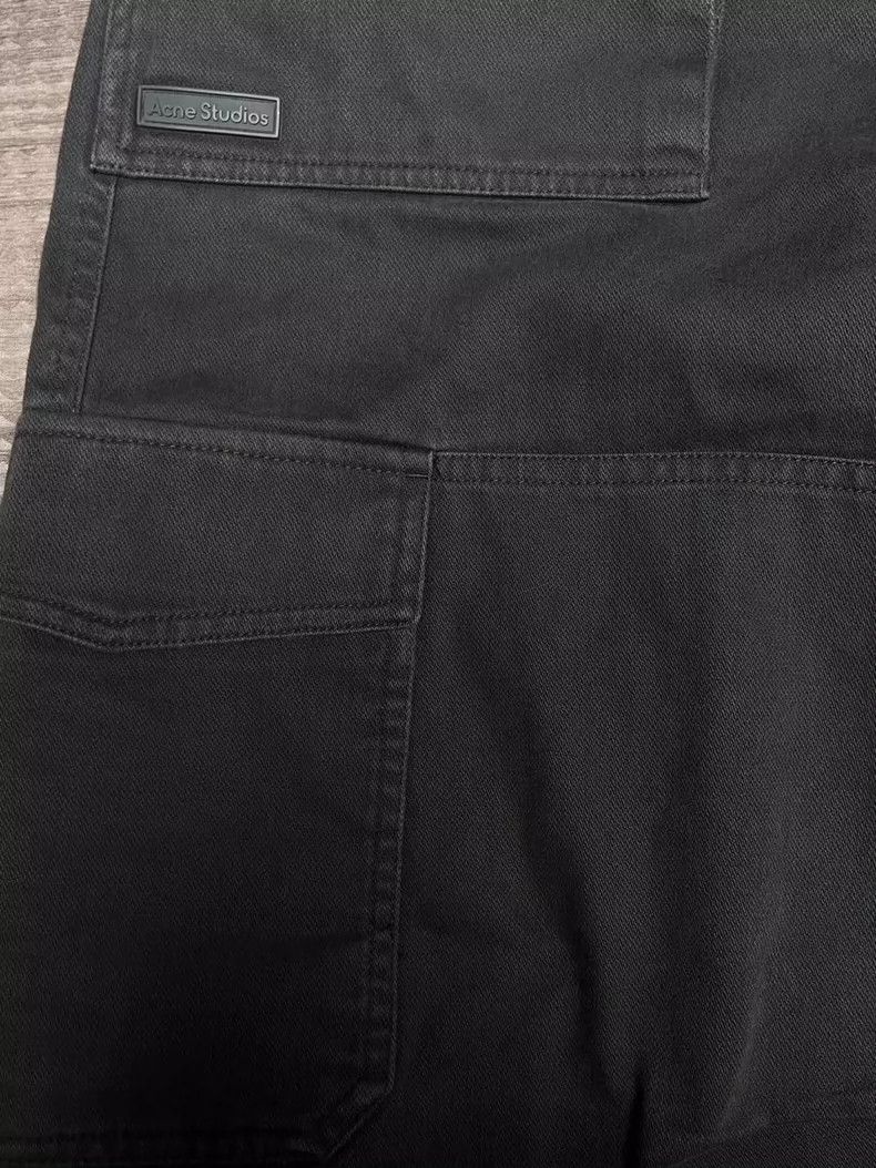 Acne Studios Acne Studios Baggy High-Waist Wide-Leg Jeans-yf Size US 44 / EU 60 - 3 Thumbnail