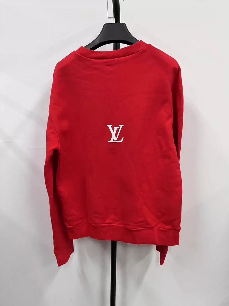 Louis Vuitton Louis Vuitton Red Long Sleeve Sweatshirt-yf Size US S / EU 44-46 / 1 - 2 Thumbnail