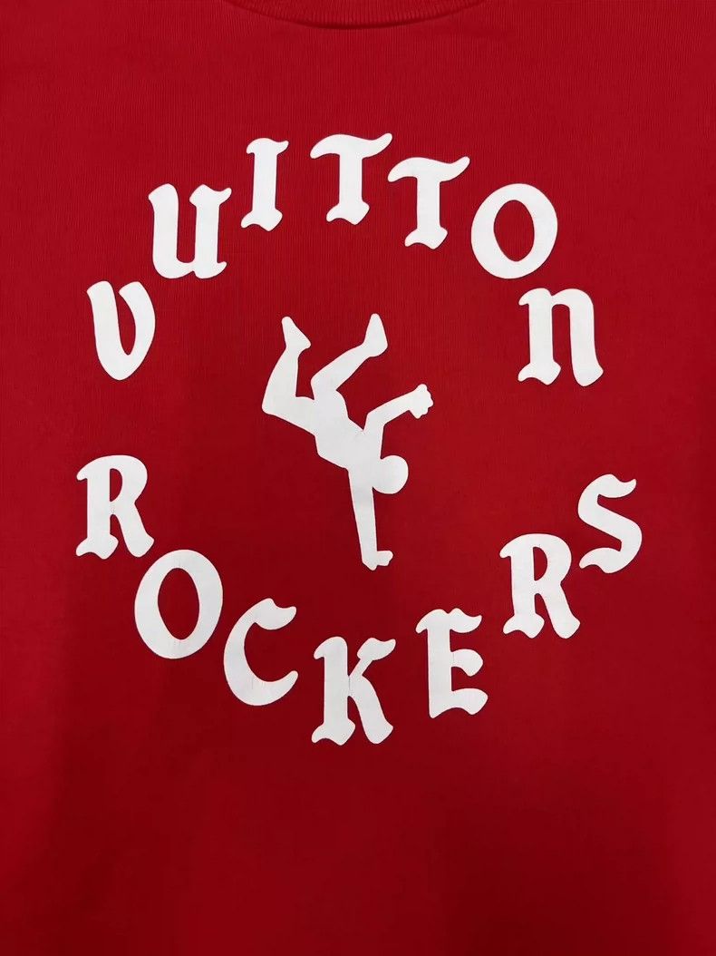 Louis Vuitton Louis Vuitton Red Long Sleeve Sweatshirt-yf Size US S / EU 44-46 / 1 - 4 Thumbnail