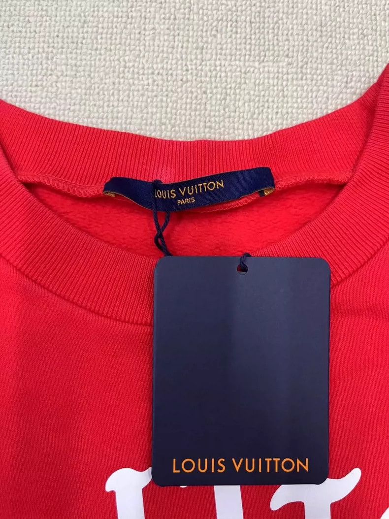 Louis Vuitton Louis Vuitton Red Long Sleeve Sweatshirt-yf Size US S / EU 44-46 / 1 - 6 Thumbnail