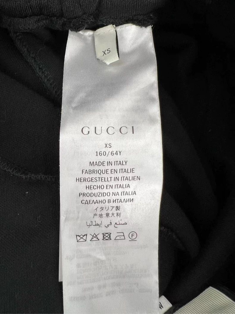 Gucci Gucci Logo Long Pants with Crystal Detail-yf Size US 26 / EU 42 - 4 Thumbnail