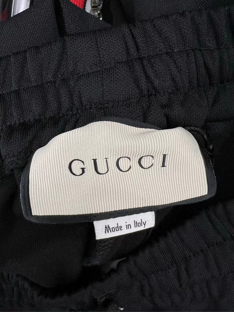Gucci Gucci Logo Long Pants with Crystal Detail-yf Size US 26 / EU 42 - 3 Thumbnail