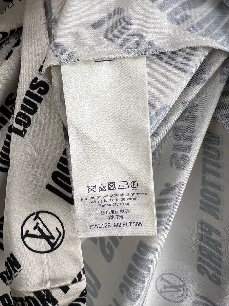Louis Vuitton LOUIS VUITTON LV Logo Long Sleeve Shirt-yf Size US M / EU 48-50 / 2 - 4 Thumbnail