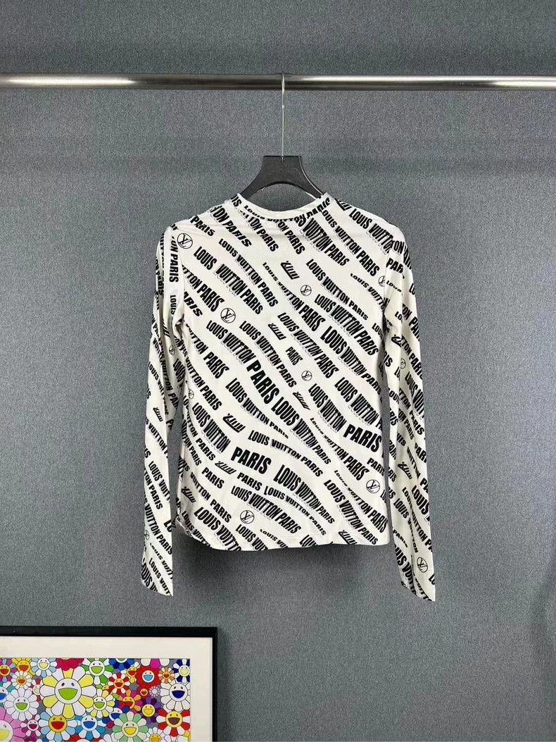 Louis Vuitton LOUIS VUITTON LV Logo Long Sleeve Shirt-yf Size US M / EU 48-50 / 2 - 2 Thumbnail