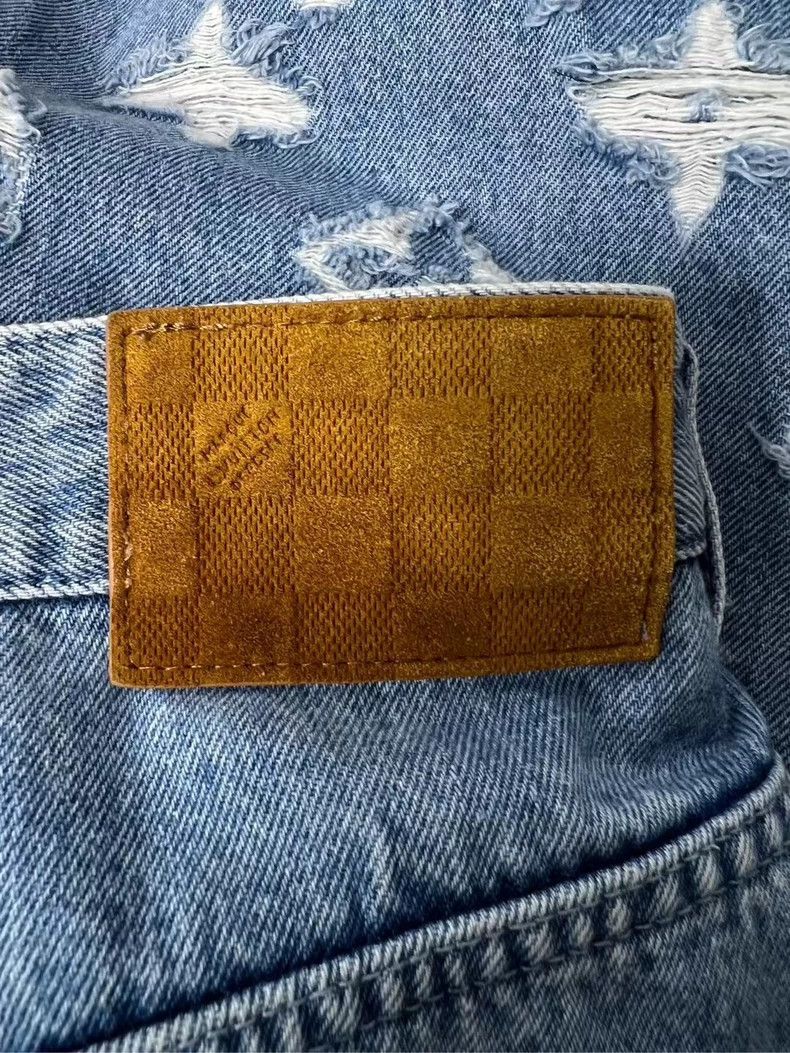 Louis Vuitton Louis Vuitton Distressed Denim Pants-yf Size US 34 / EU 50 - 3 Thumbnail
