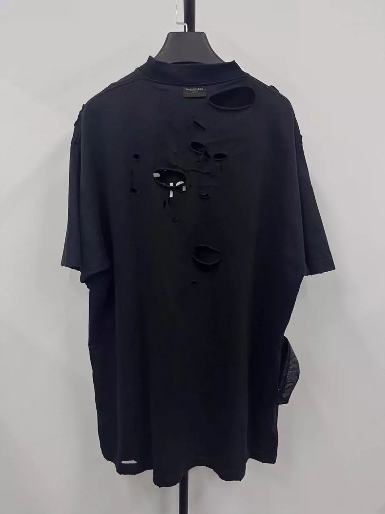 Balenciaga Balenciaga SS24 Letter Print Short Sleeve T-Shirt-yf Size US S / EU 44-46 / 1 - 2 Thumbnail