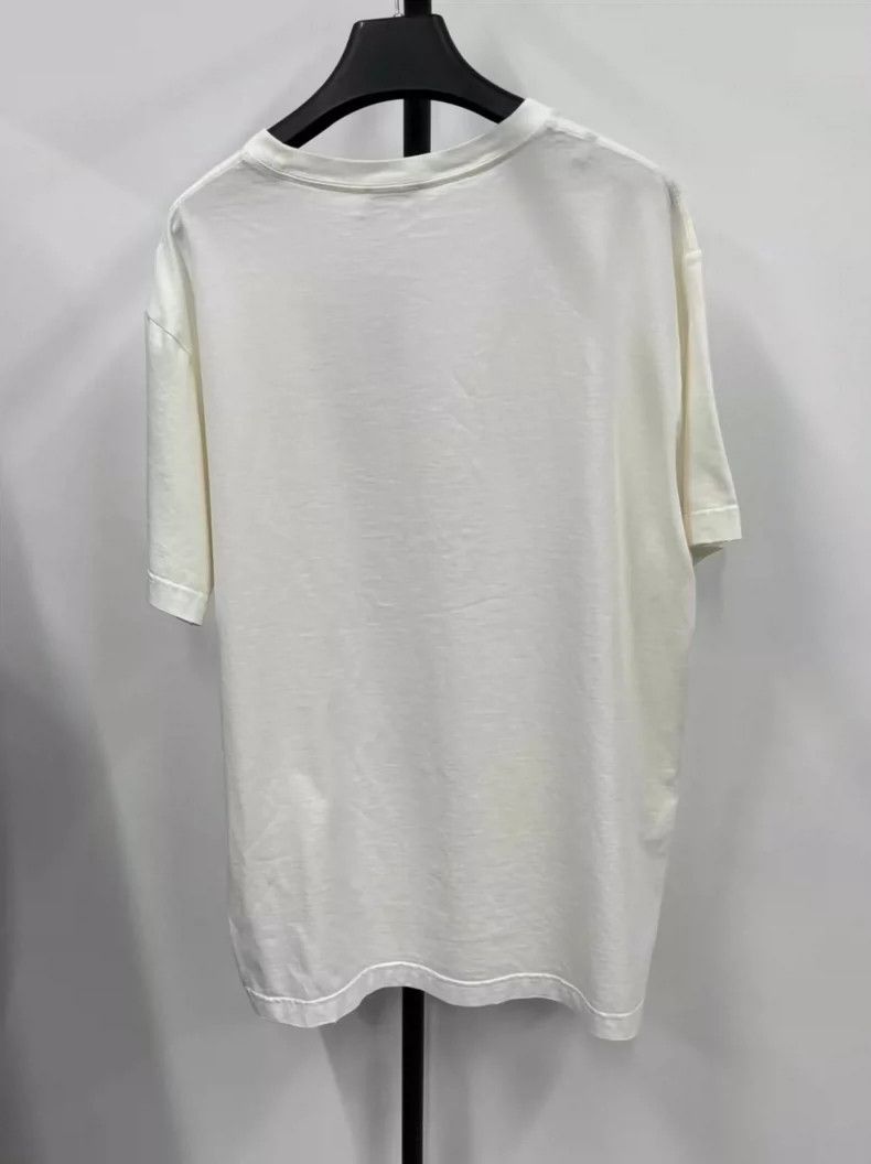 Dior Dior Logo Print Loose T-Shirt-yf Size US XL / EU 56 / 4 - 2 Thumbnail