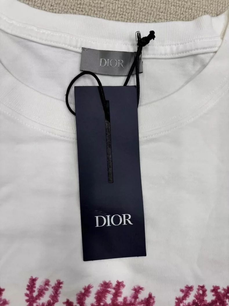 Dior Dior Logo Print Loose T-Shirt-yf Size US XL / EU 56 / 4 - 4 Thumbnail