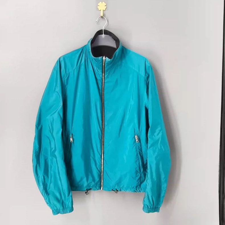 Prada Prada Reversible Nylon Jacket with Logo-yf Size US L / EU 52-54 / 3 - 3 Thumbnail