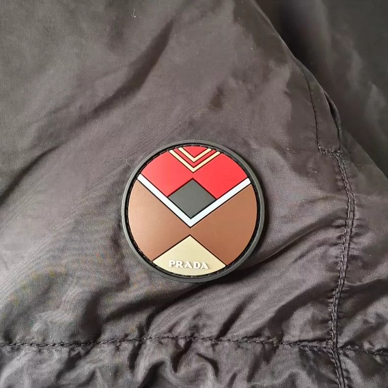 Prada Prada Reversible Nylon Jacket with Logo-yf Size US L / EU 52-54 / 3 - 7 Thumbnail