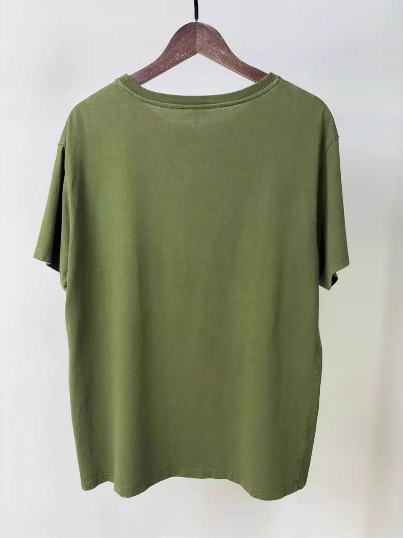Loewe Loewe Green Embroidered Short Sleeve Shirt-yf Size US XL / EU 56 / 4 - 2 Thumbnail