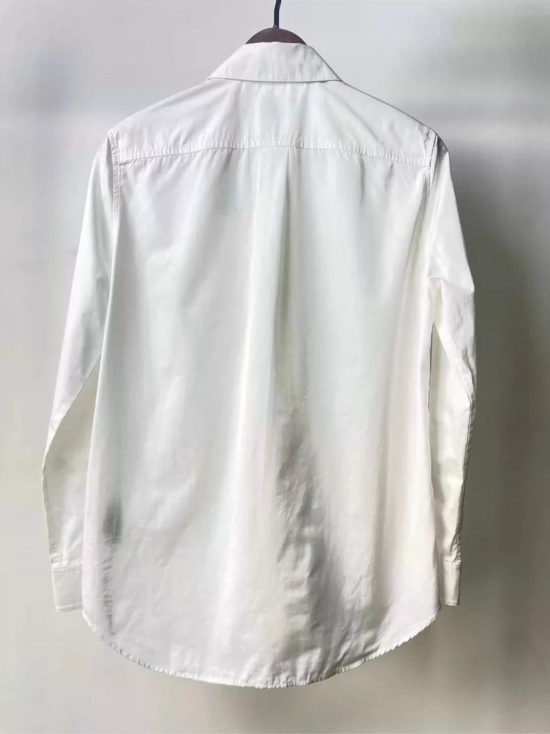 Burberry Burberry Embroidered Shirt with Logo Design-yf Size US M / EU 48-50 / 2 - 2 Thumbnail
