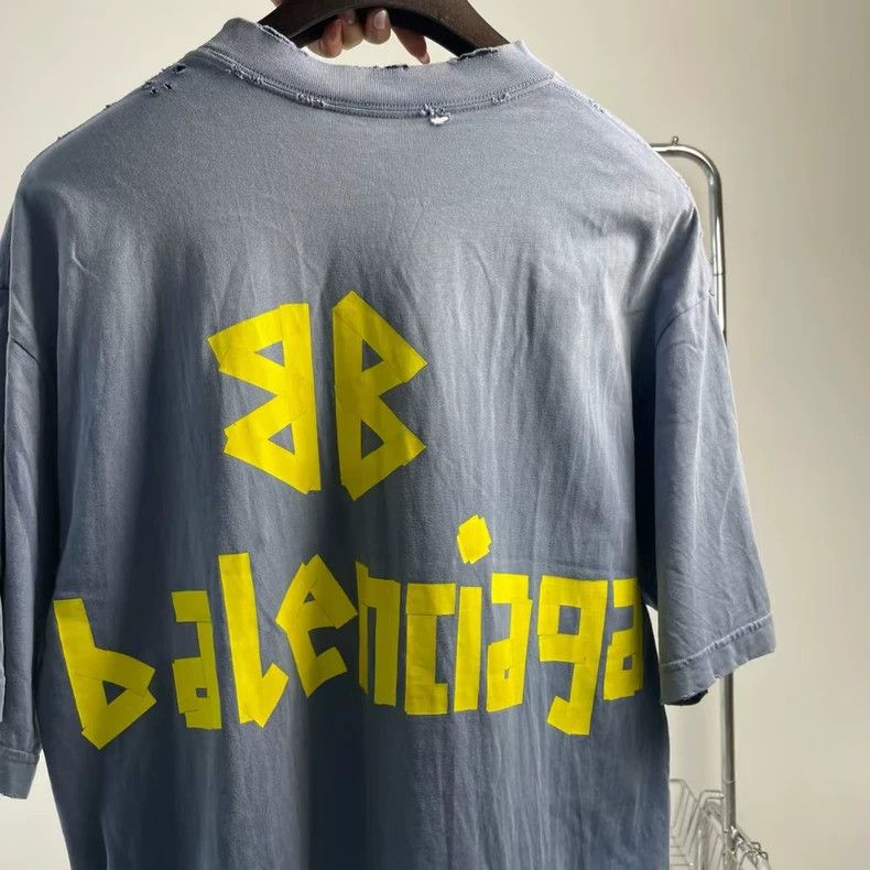 Balenciaga Balenciaga Vintage Tape Short Sleeve T-Shirt-yf Size US XS / EU 42 / 0 - 3 Thumbnail