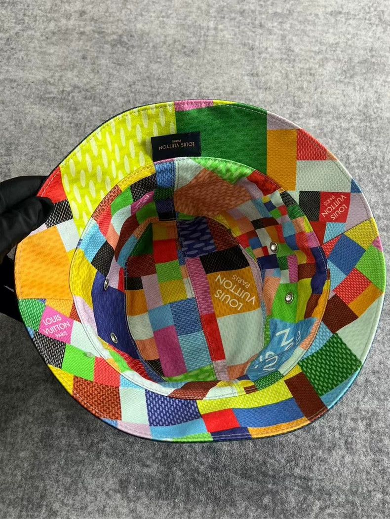 Louis Vuitton Lv Checkerboard Fisherman Hat Brand New-yf Size ONE SIZE - 4 Thumbnail