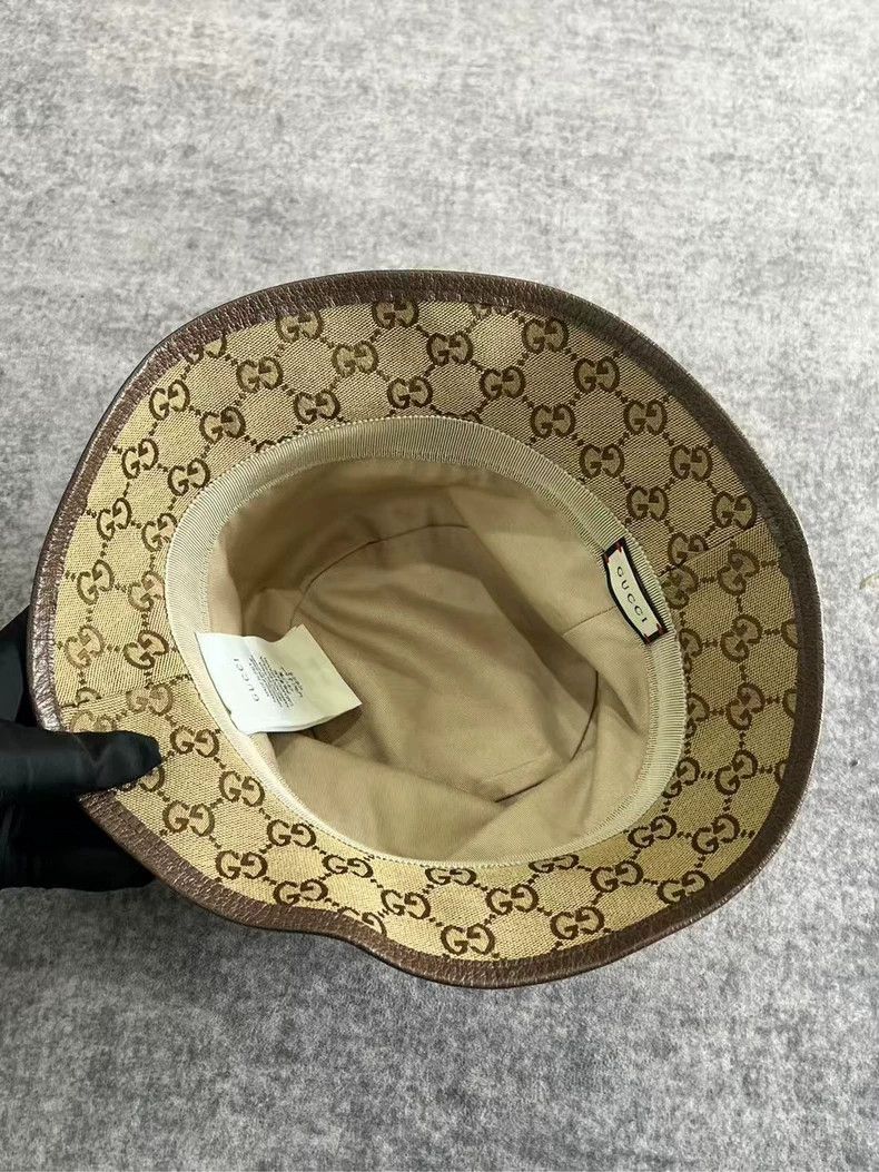 Gucci Gucci Monogram Fisherman Hat Size M-yf Size ONE SIZE - 4 Thumbnail