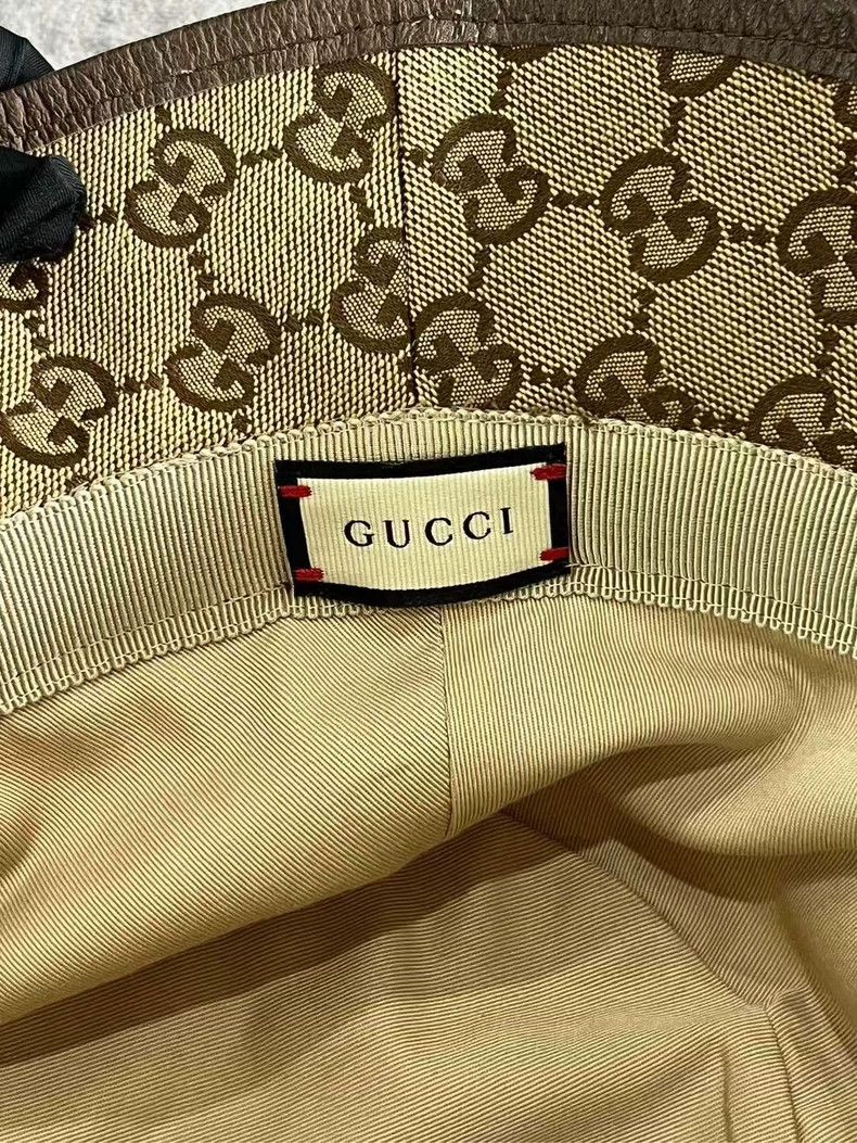 Gucci Gucci Monogram Fisherman Hat Size M-yf Size ONE SIZE - 5 Thumbnail