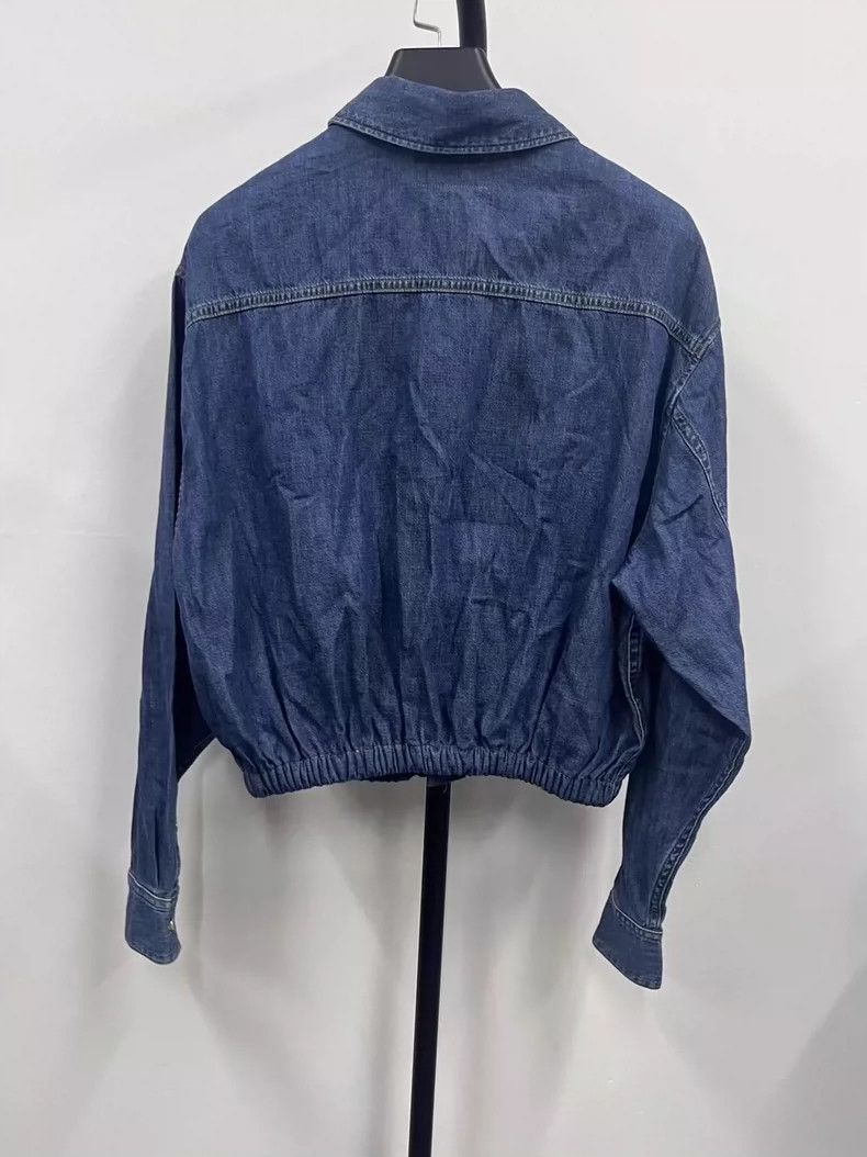 Celine Celine Short Denim Jacket with Buttons-yf Size US M / EU 48-50 / 2 - 2 Thumbnail