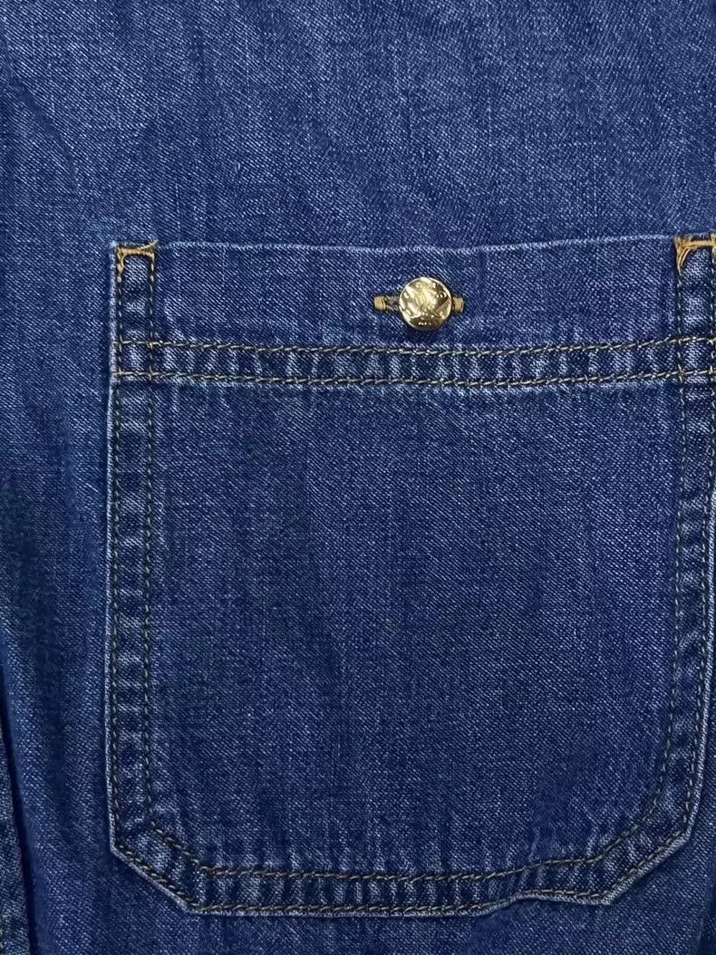 Celine Celine Short Denim Jacket with Buttons-yf Size US M / EU 48-50 / 2 - 4 Thumbnail