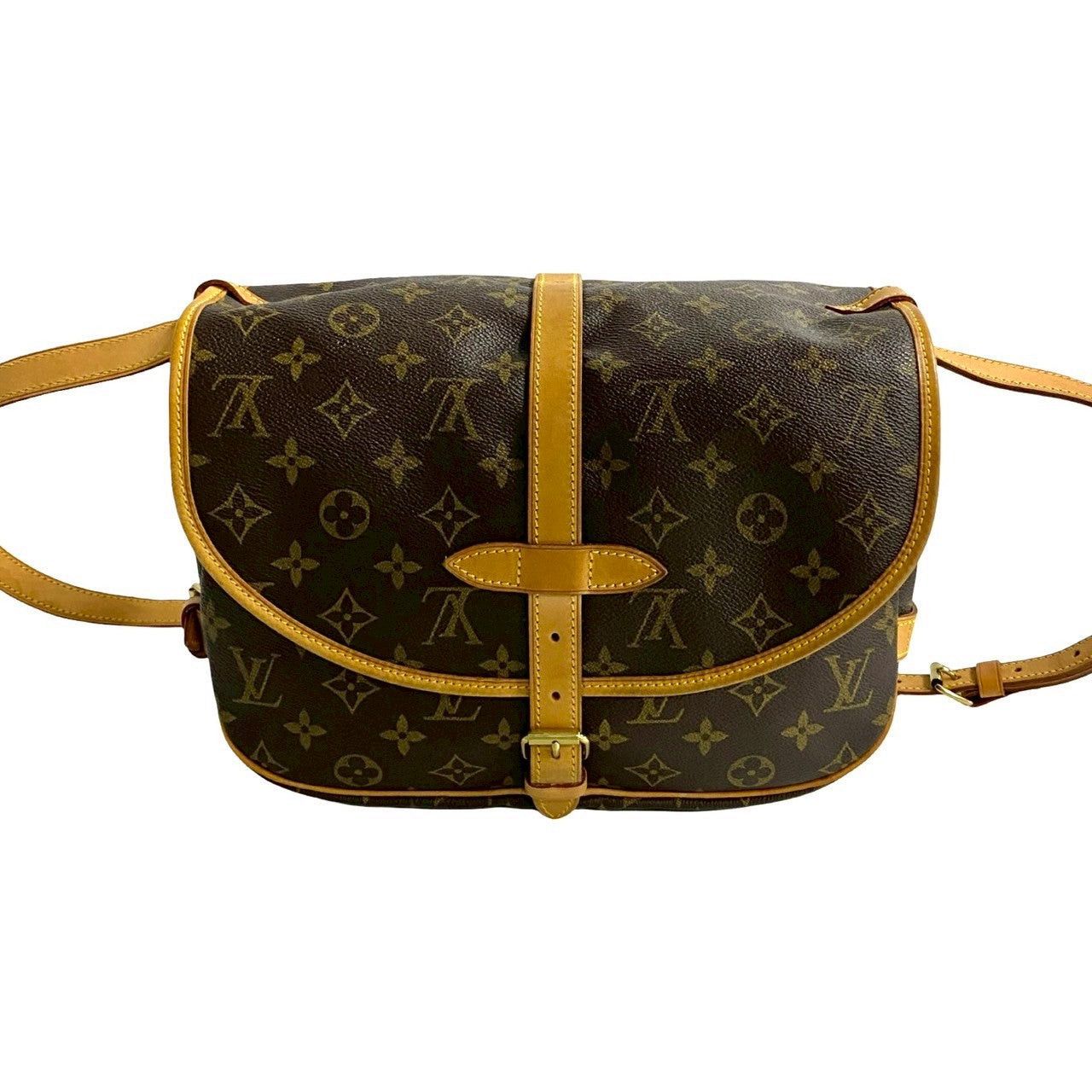 Louis Vuitton Louis Vuitton Shoulder Bag Brown Leather Size ONE SIZE - 4 Thumbnail