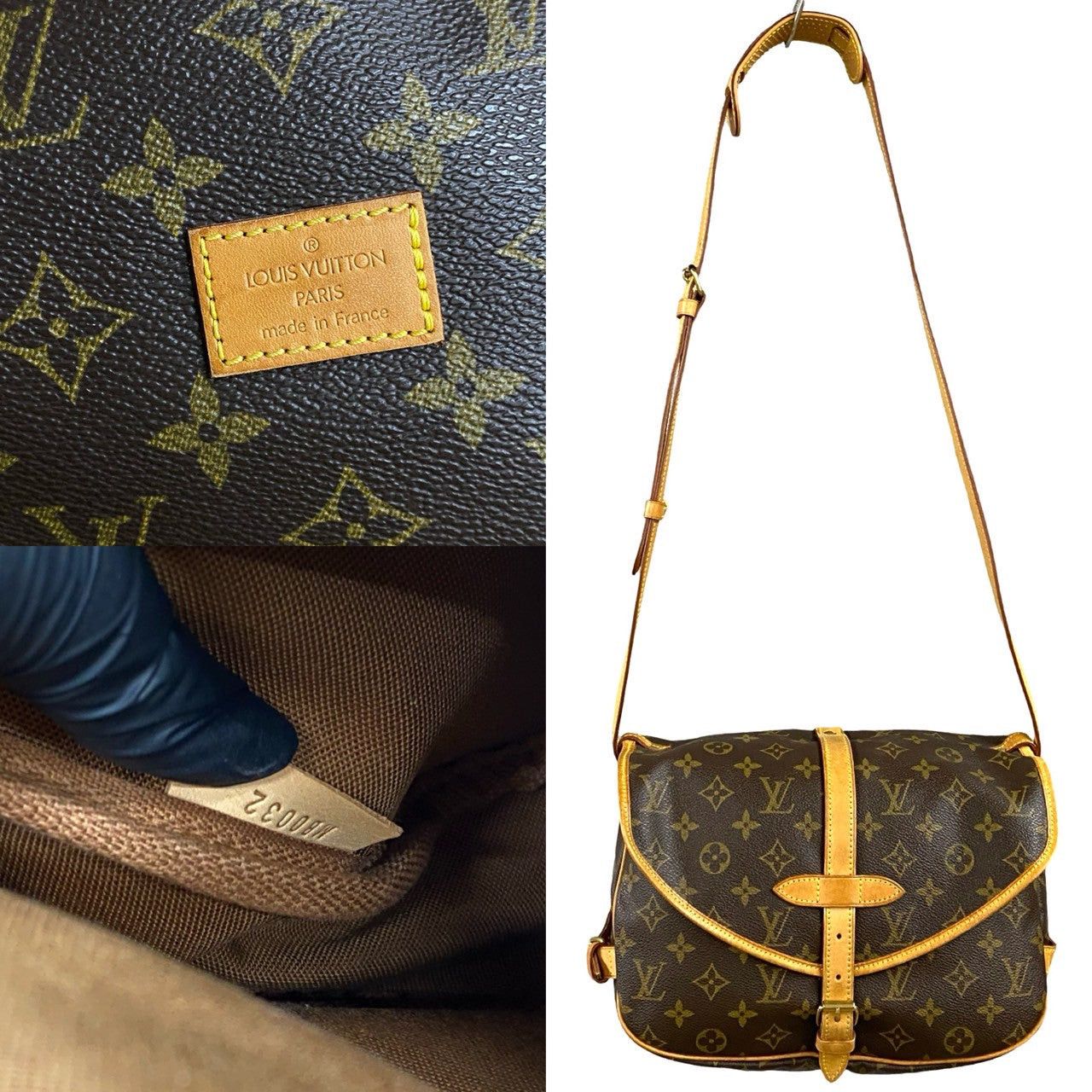 Louis Vuitton Louis Vuitton Shoulder Bag Brown Leather Size ONE SIZE - 3 Thumbnail