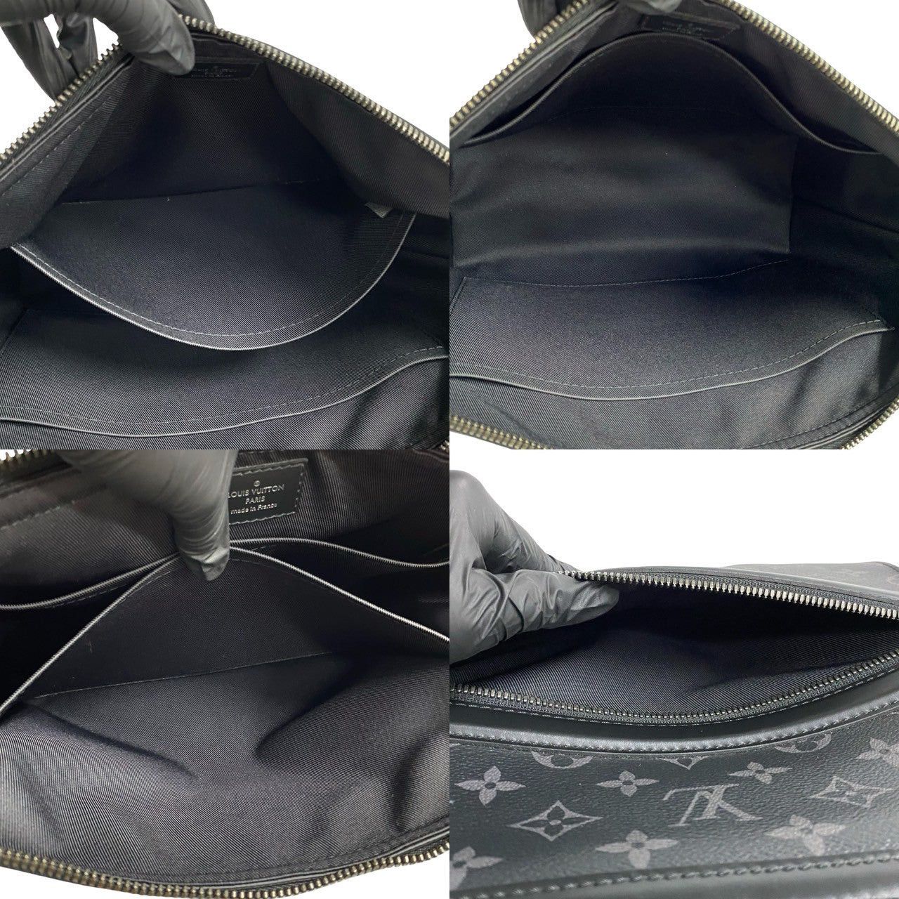 Louis Vuitton Louis Vuitton Shoulder Bag Black Leather Size ONE SIZE - 8 Thumbnail