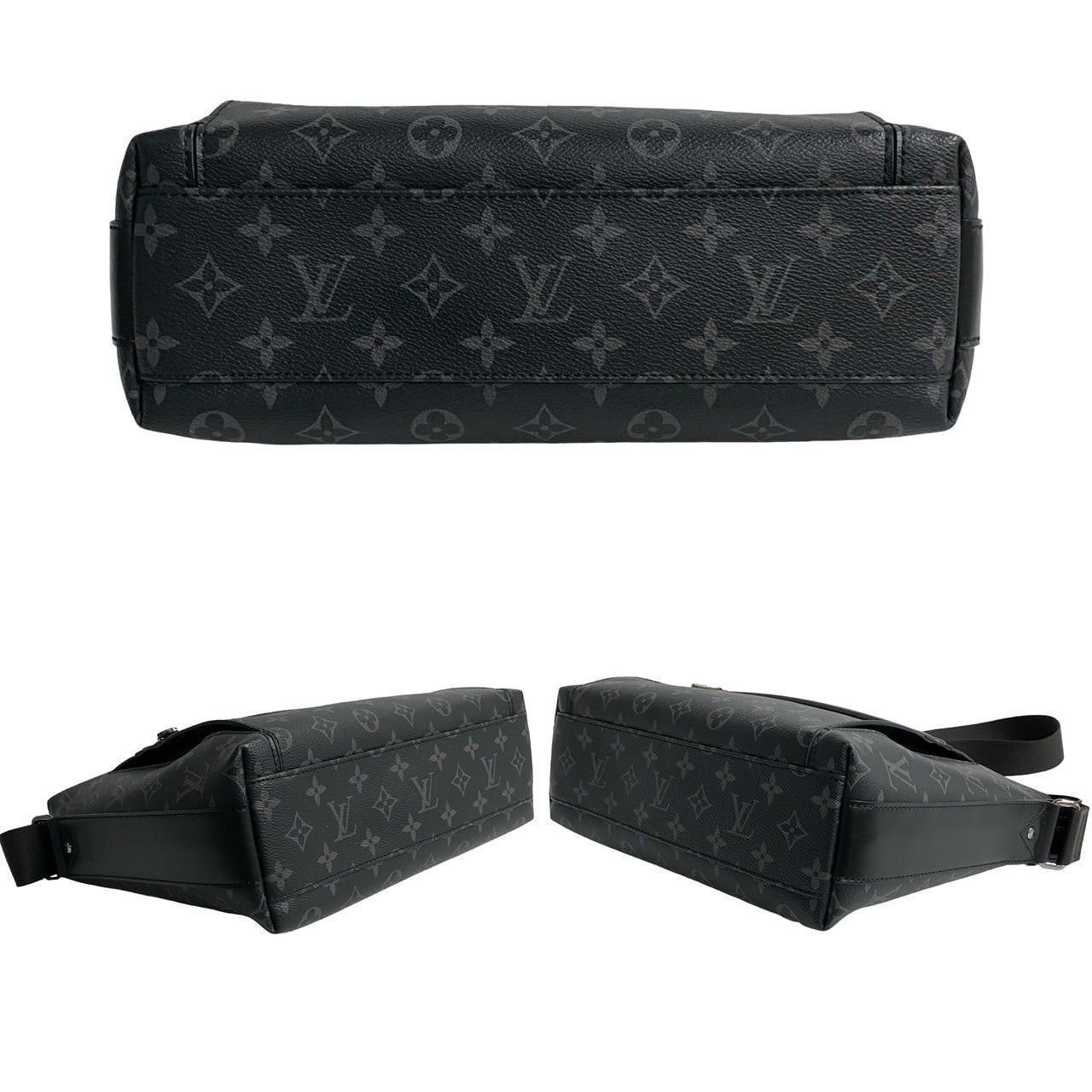 Louis Vuitton Louis Vuitton Shoulder Bag Black Leather Size ONE SIZE - 6 Thumbnail