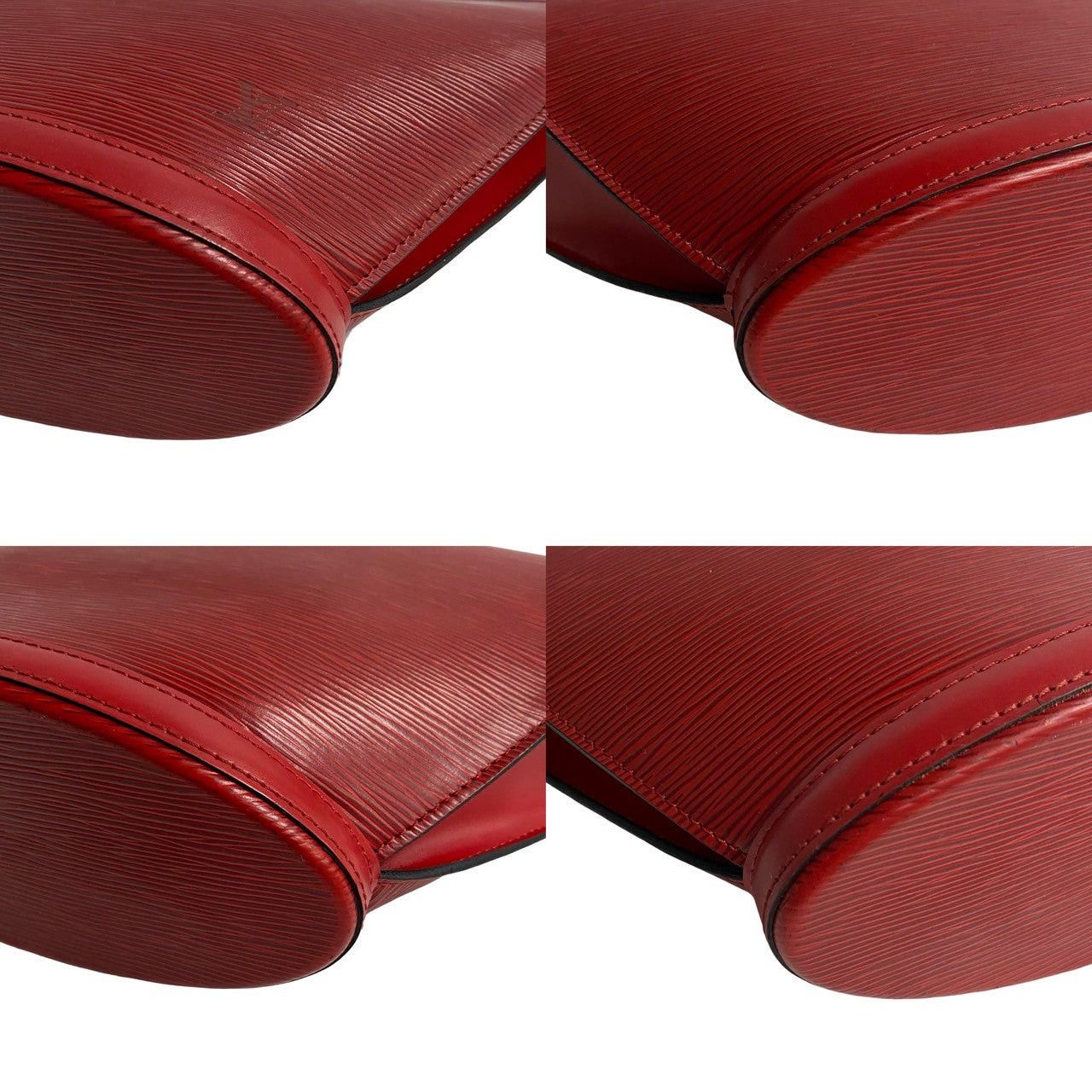 Louis Vuitton Louis Vuitton Handbag Red Leather Size ONE SIZE - 7 Thumbnail