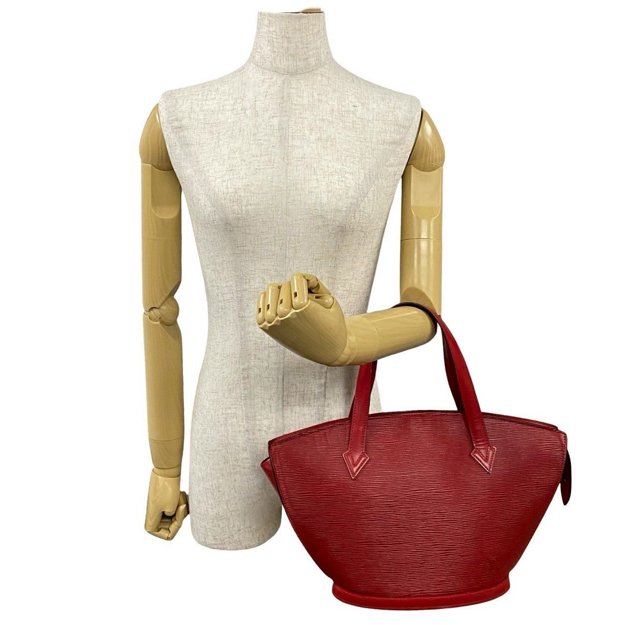 Louis Vuitton Louis Vuitton Handbag Red Leather Size ONE SIZE - 2 Thumbnail