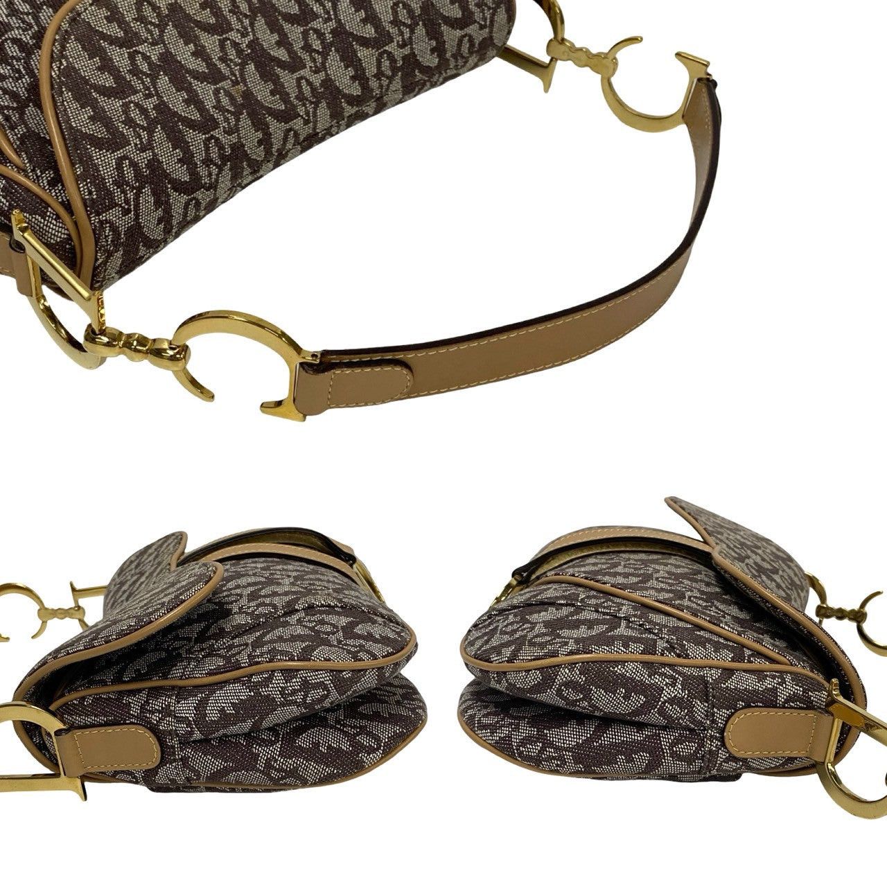 Dior Dior Shoulder Bag Brown Leather Size ONE SIZE - 5 Thumbnail