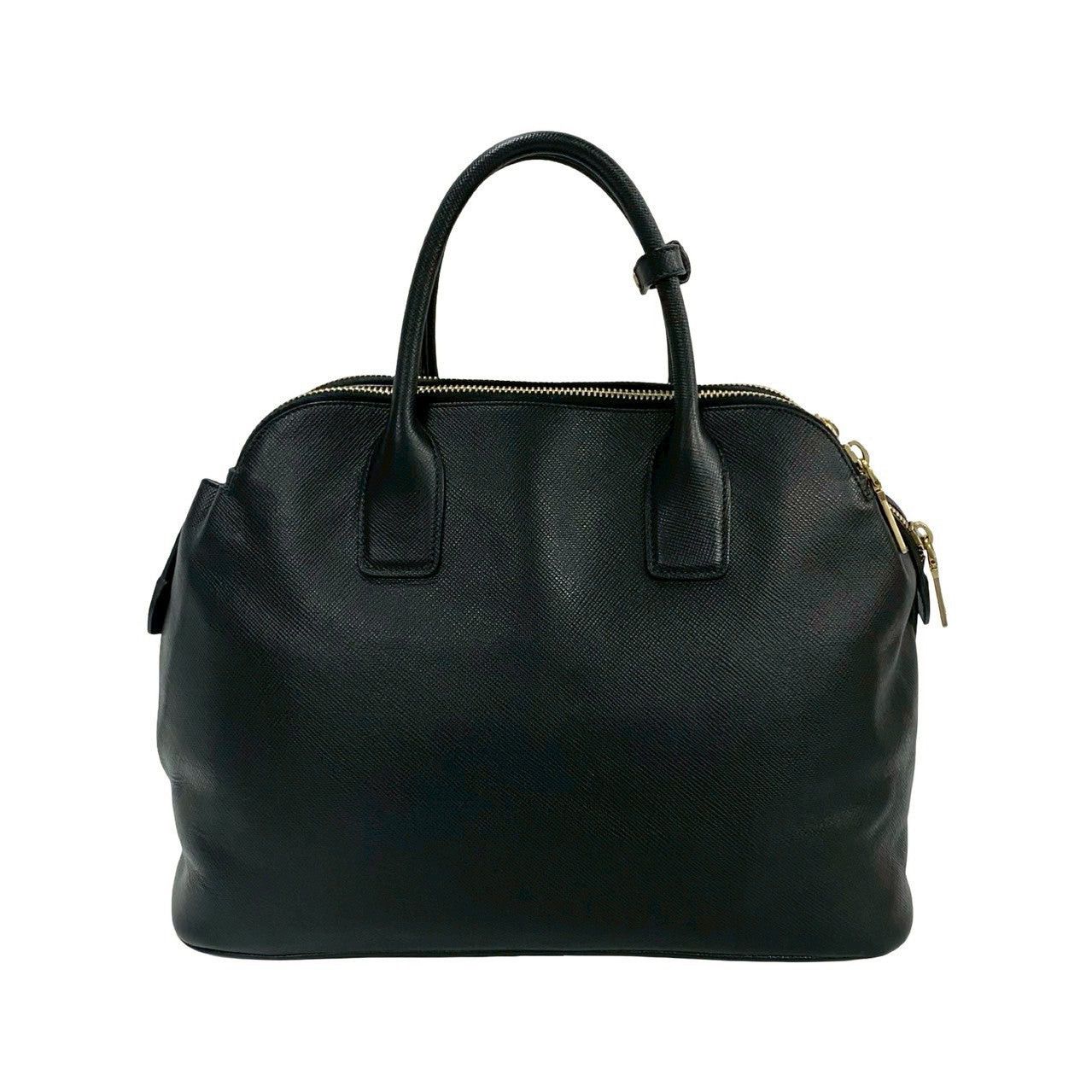 Prada Prada Handbag Black Leather Size ONE SIZE - 4 Thumbnail