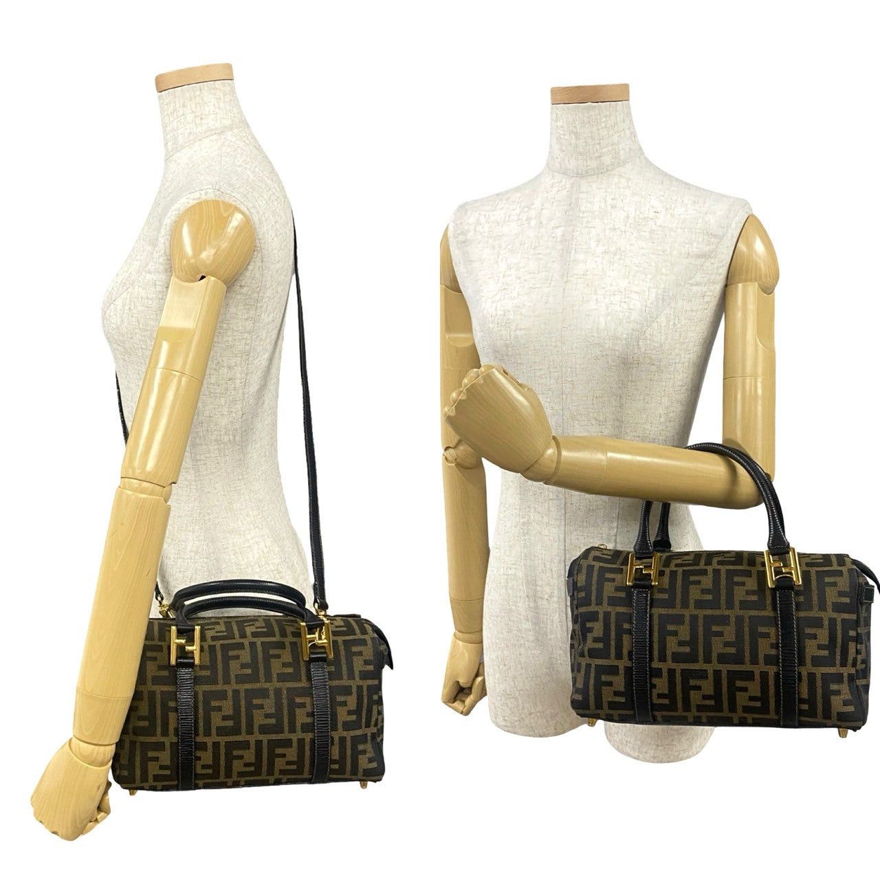 Fendi Fendi Shoulder Bag Brown Leather Size ONE SIZE - 2 Thumbnail