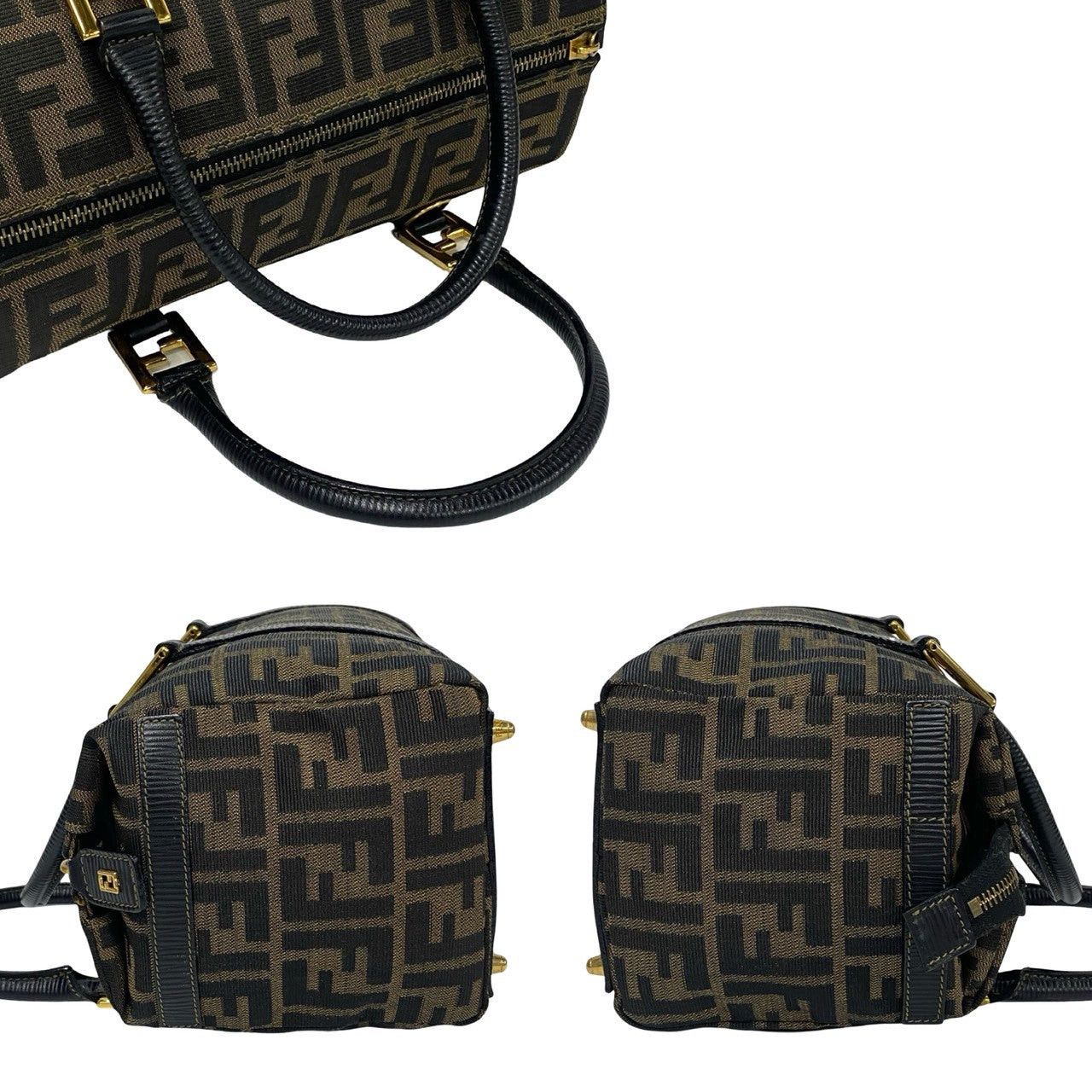 Fendi Fendi Shoulder Bag Brown Leather Size ONE SIZE - 5 Thumbnail
