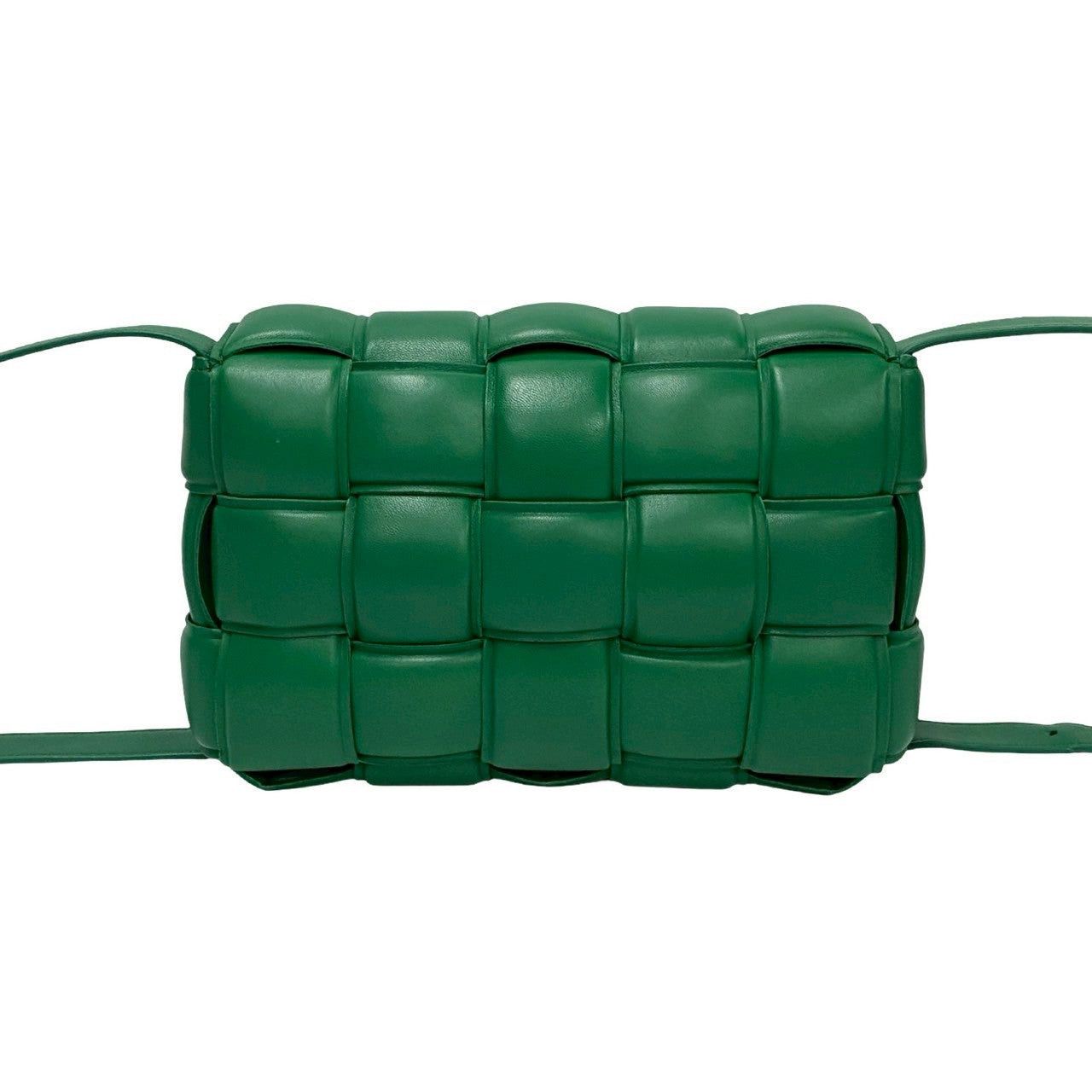 Bottega Veneta Bottega Veneta Shoulder Bag Green Leather Size ONE SIZE - 4 Thumbnail