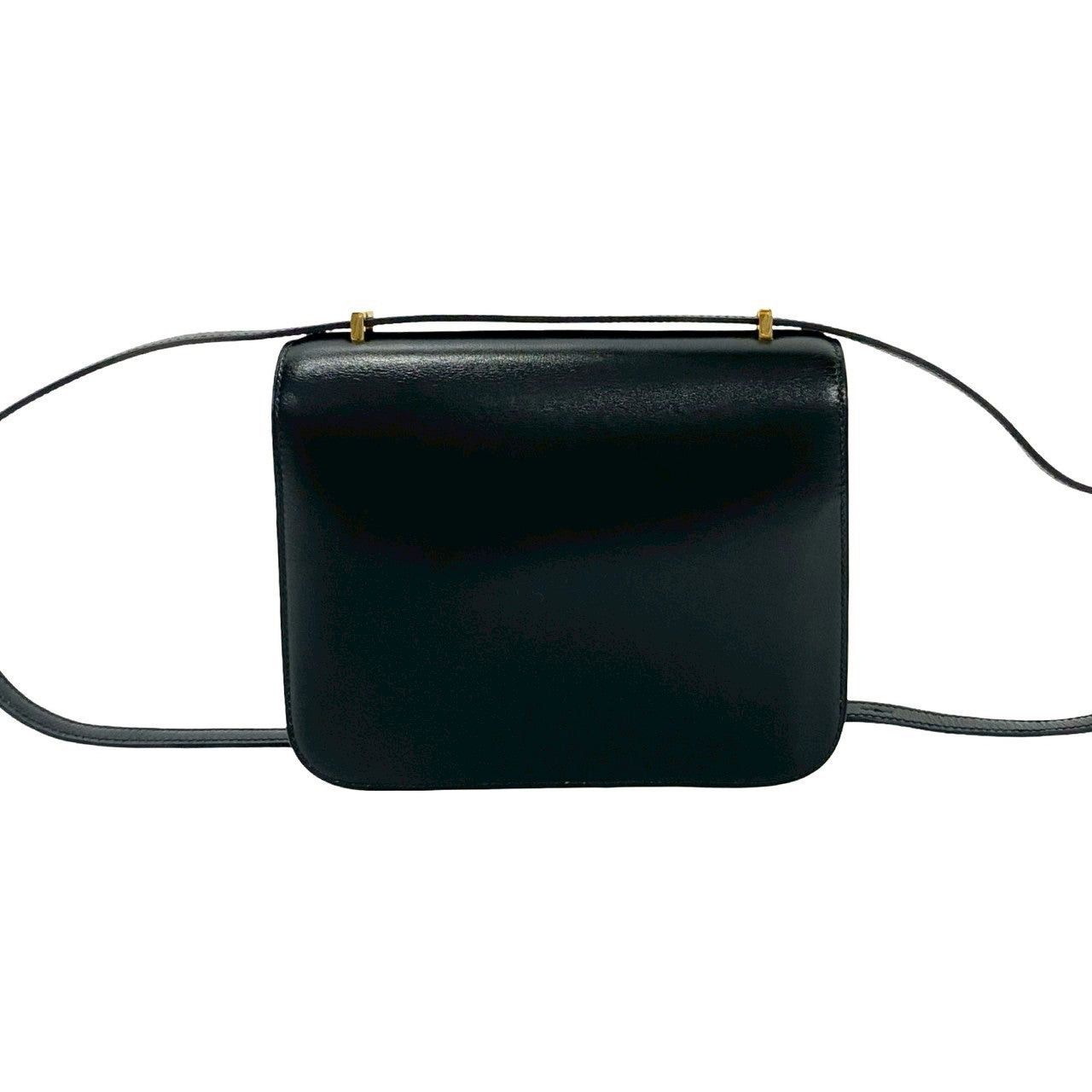 Hermes Hermes Shoulder Bag Black Leather Size ONE SIZE - 4 Thumbnail