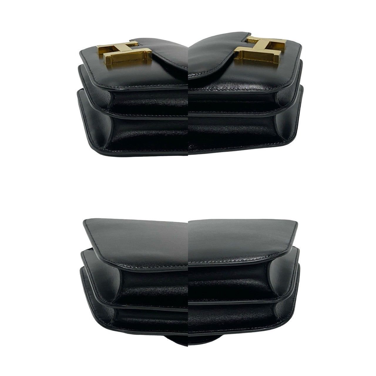 Hermes Hermes Shoulder Bag Black Leather Size ONE SIZE - 7 Thumbnail