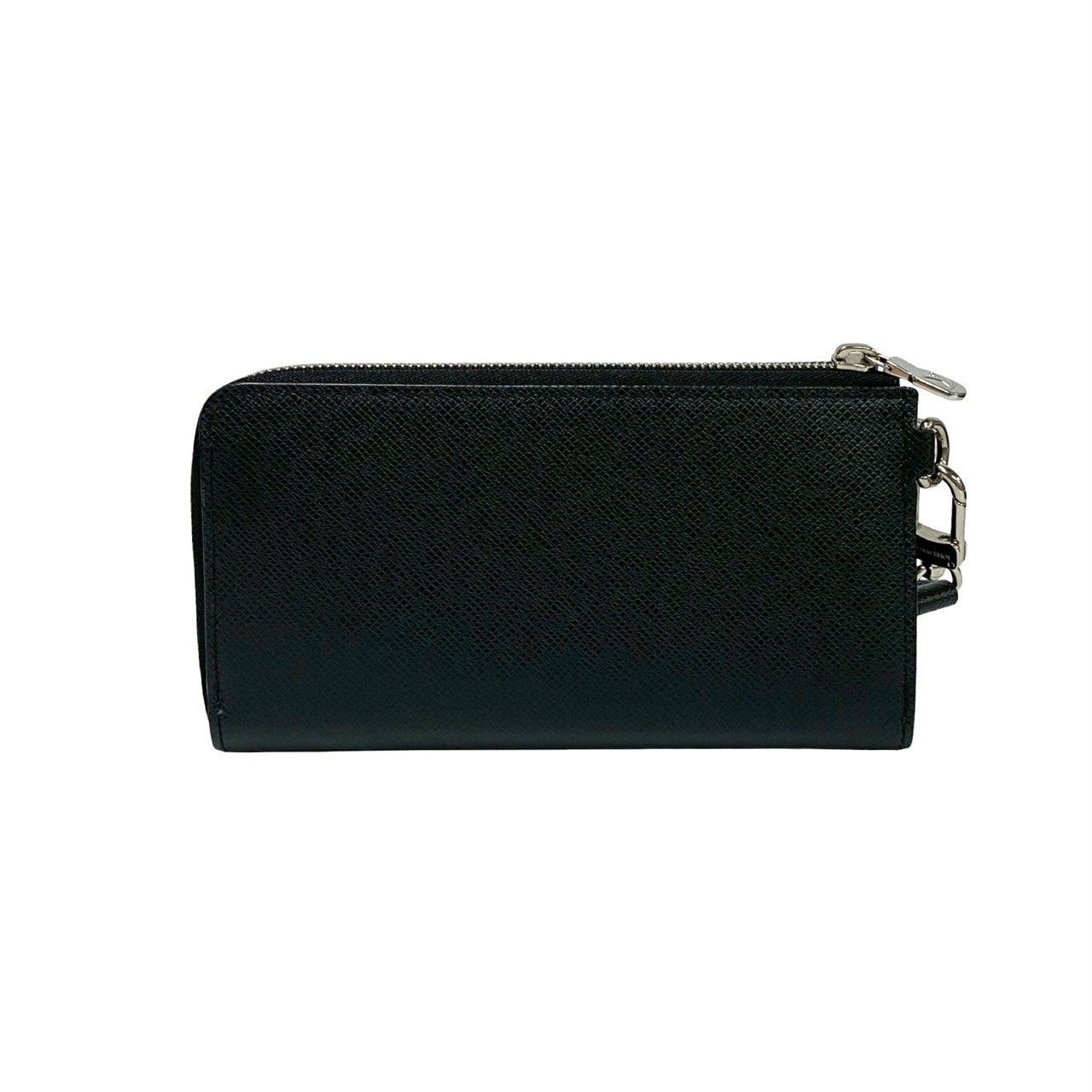 Louis Vuitton Louis Vuitton Black Leather Size ONE SIZE - 3 Thumbnail