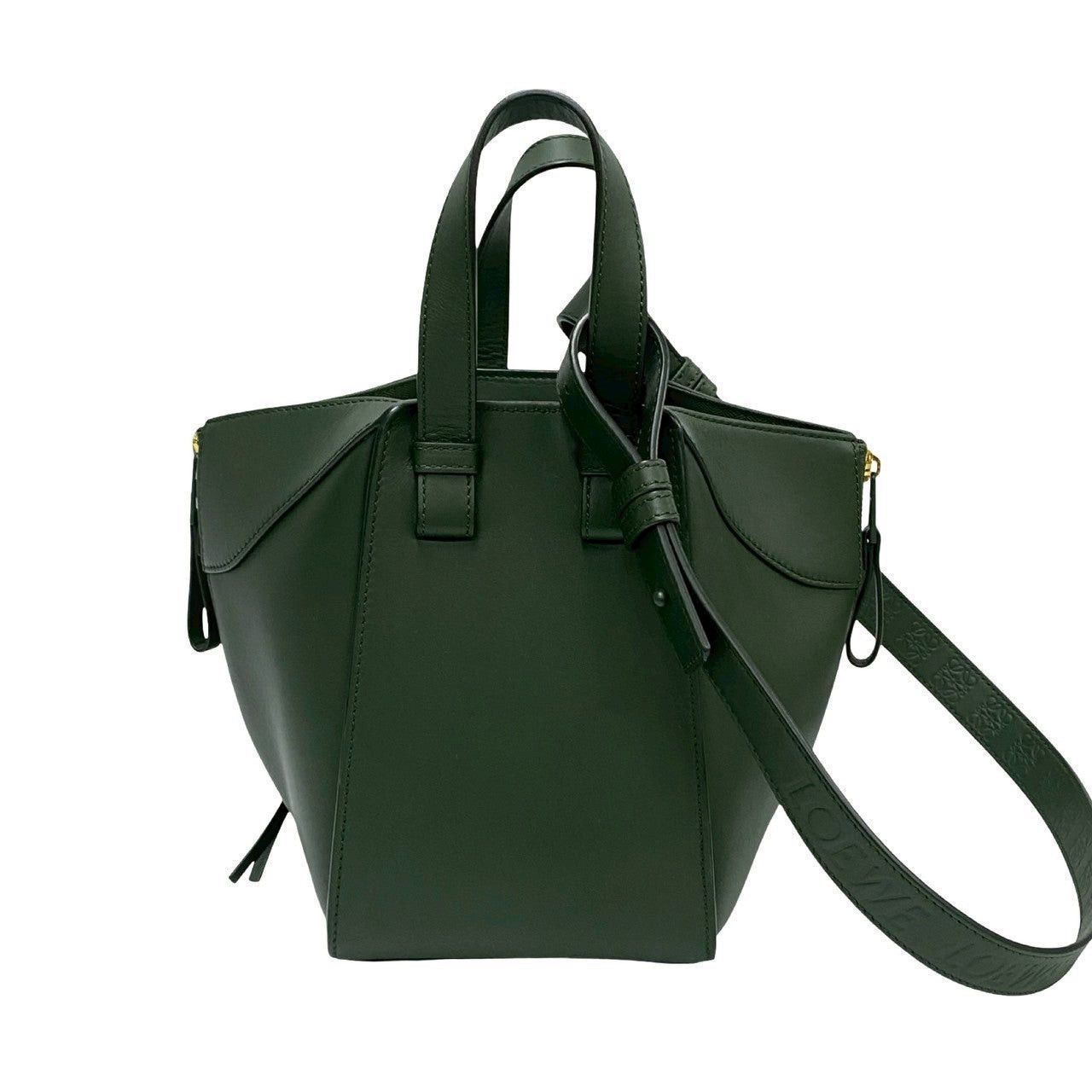 Loewe Loewe Shoulder Bag Green Leather Size ONE SIZE - 4 Thumbnail